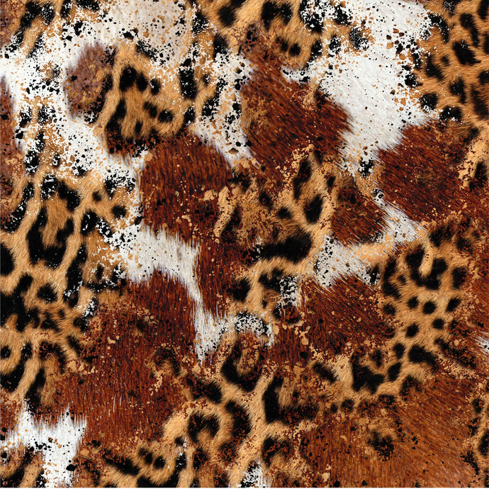 Pattern Adhesive Vinyl - Cheetah Cow (VS00001) Weefers